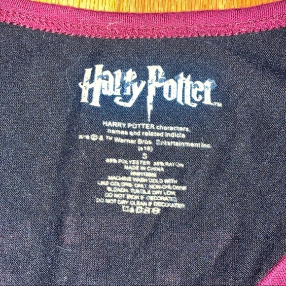 Harry Potter 3/4 sleeves jersey style top - Picture 6 of 7